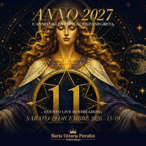 Anno 2027, evento live di Numerologia Caldea del 19 dicembre 2026